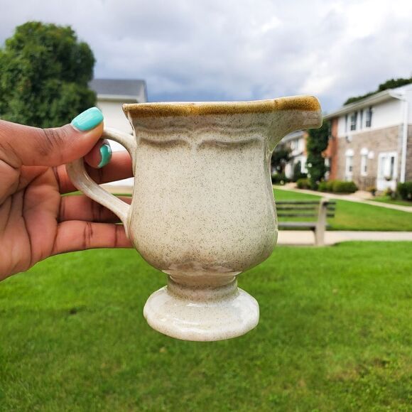 New Vtg Mikasa Japan Stoneware Garden Club Creamer Cup - Picture 10 of 10